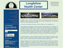 Tablet Screenshot of longfellowhealthcenter.com